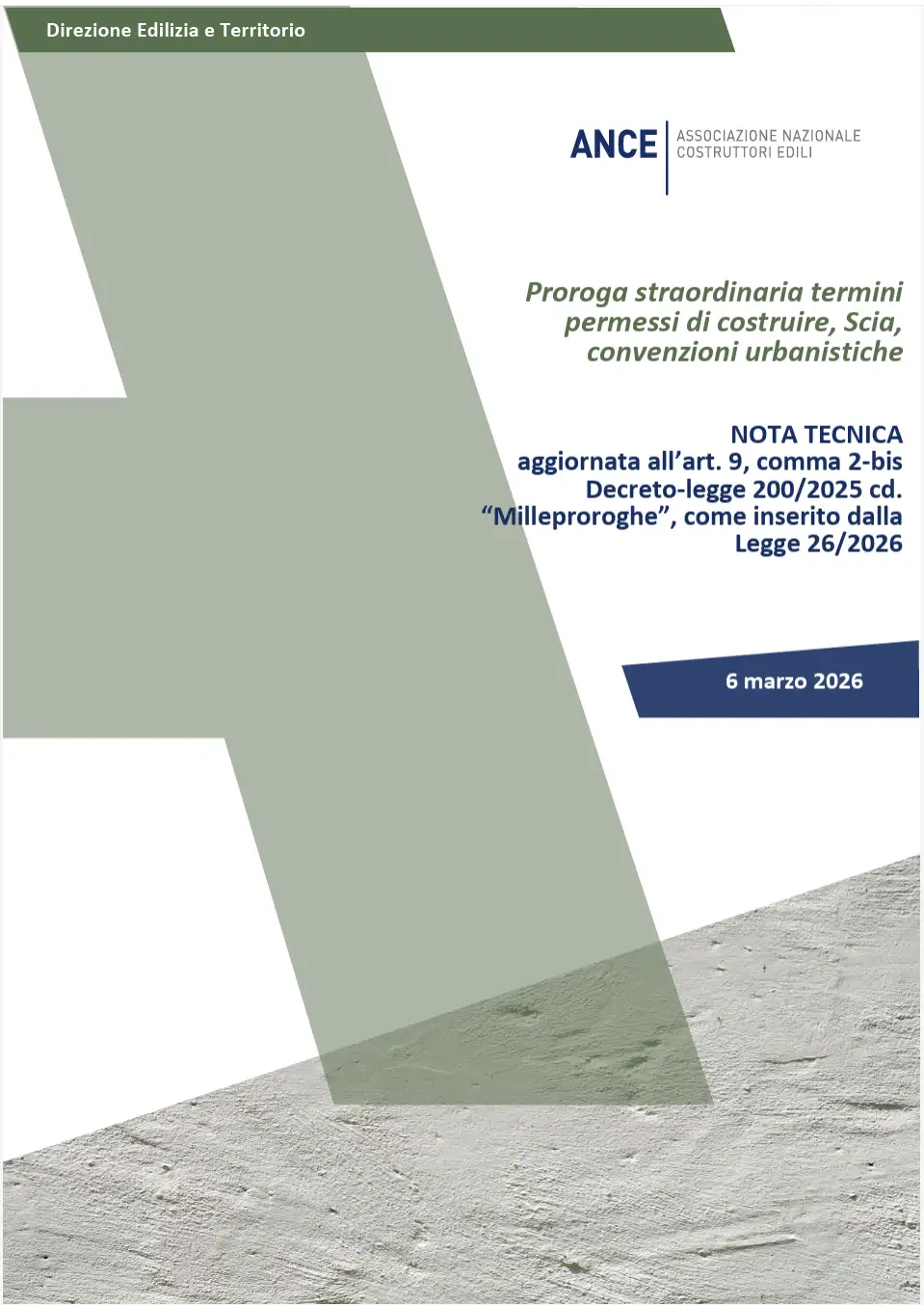 Permessi di costruire, Scia e convenzioni: estesa a 48 mesi la proroga straordinaria